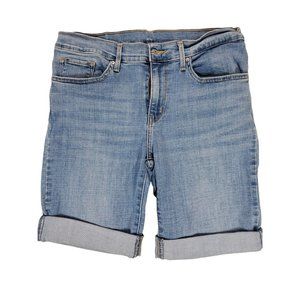 Levi's Women's Denim Cuffed Shorts Size 30 Waist